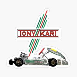 Tony Kart Sticker