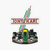 Tony Kart Sticker